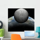 Artist's Depiction Heavily Cratered Wall Decal