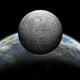 Artist's Depiction Heavily Cratered Wall Decal