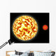 Artist's Depiction Binary Star Wall Decal