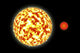 Artist's Depiction Binary Star Wall Decal