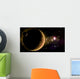 Artist's Depiction Orange and Wall Decal