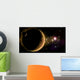 Artist's Depiction Orange and Wall Decal