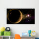 Artist's Depiction Orange and Wall Decal