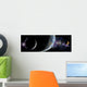 Artist's Depiction Earth-like Planet Horizontal Wall Decal