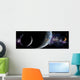 Artist's Depiction Earth-like Planet Horizontal Wall Decal