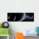 Artist's Depiction Earth-like Planet Horizontal Wall Decal