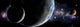 Artist's Depiction Earth-like Planet Horizontal Wall Decal