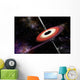 Artist's Depiction Black Hole Stars Wall Decal