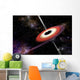 Artist's Depiction Black Hole Stars Wall Decal