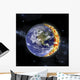 Artist's Depiction Planet Earth Wall Decal