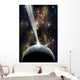 Earth-like Planet Facing Imminent Vertical Wall Decal