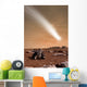 Artist's Depiction Pass Comet Vertical Wall Decal