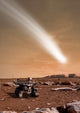 Artist's Depiction Pass Comet Vertical Wall Decal