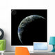 Earth-like Planet with Orbiting Wall Decal