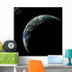 Earth-like Planet with Orbiting Wall Decal
