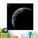 Earth-like Planet with Orbiting Wall Decal