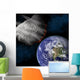 Artist's Depiction Large Asteroid Wall Decal
