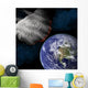 Artist's Depiction Large Asteroid Wall Decal