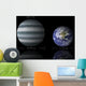 Artist's Depiction Size Relationship KOI-314c Wall Decal