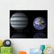 Artist's Depiction Size Relationship KOI-314c Wall Decal