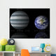 Artist's Depiction Size Relationship KOI-314c Wall Decal