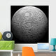 Artist's Depiction Heavily Cratered Moon Wall Decal