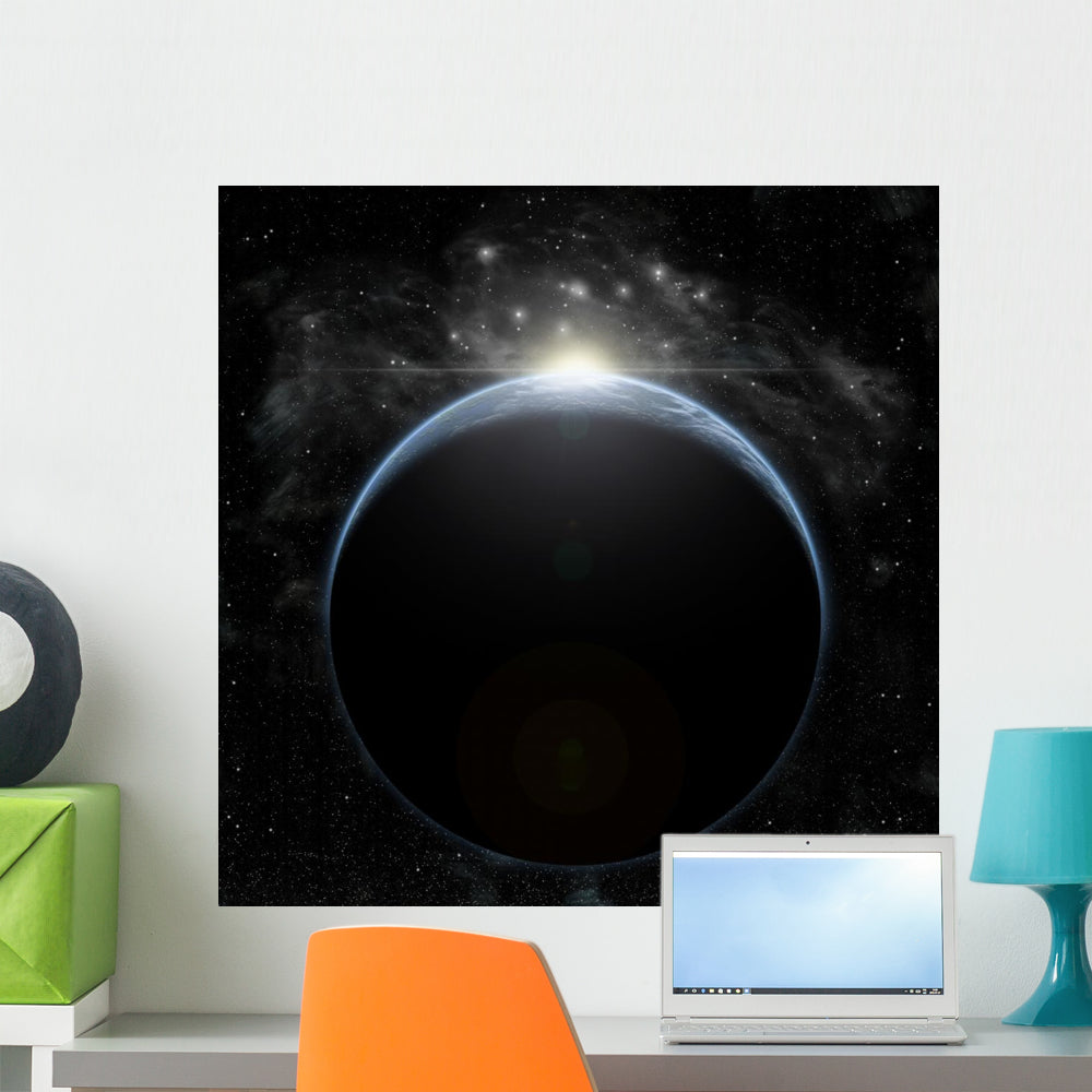 Artist's Depiction Star Breaking Wall Decal - WallMonkeys.com – Wallmonkeys
