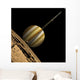 Artist's Depiction Ringed Gas Giant Wall Decal