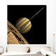 Artist's Depiction Ringed Gas Giant Wall Decal