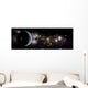 Earth-like Planet with Pair Wall Decal