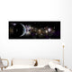 Earth-like Planet with Pair Wall Decal