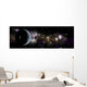 Earth-like Planet with Pair Wall Decal