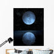 Blue Moon Rising over Wall Decal