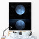 Blue Moon Rising over Wall Decal