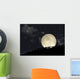 Full Moon Rising behind Wall Decal