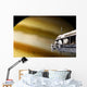 Astronauts Performing Work Space Gas Giant Horizontal Wall Decal