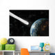 Earth-like Planet Facing Imminent Horizontal Wall Decal