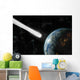 Earth-like Planet Facing Imminent Horizontal Wall Decal