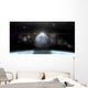 Moon Rises above Stormy Horizontal Wall Decal