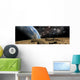 Earth-like Planet Rises Thin Wall Decal