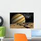 Large Cloud Covered Planet Wall Decal