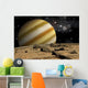 Large Cloud Covered Planet Wall Decal