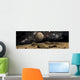Moon Rises over Rocky Moon Wall Decal