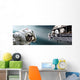 Astronauts Performing Work Space Close-up Wall Decal