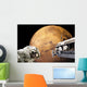 Astronauts Performing Work Space Mars Wall Decal