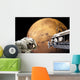 Astronauts Performing Work Space Mars Wall Decal