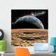 Earth-like Planet Rises Wall Decal