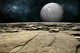 Cratered Moon Rises over Wall Decal