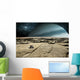 Rover Explores Surface Rocky Wall Decal