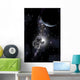 Artist's Concept Astronaut Floating Space Vertical Wall Decal